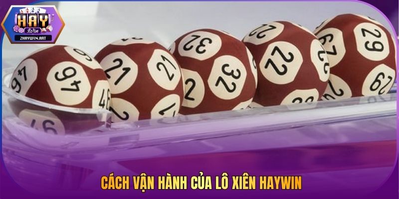 Cách vận hành của lô xiên Haywin